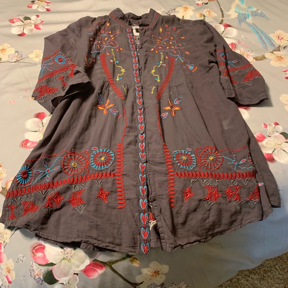 BIYA Johnny Was Blouse